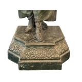 LR - Antique Max Arthur Waagen Attributed Orientalist Spelter Sculpture