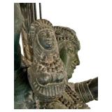 LR - Antique Max Arthur Waagen Attributed Orientalist Spelter Sculpture