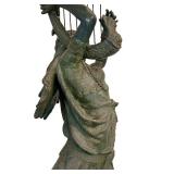 LR - Antique Max Arthur Waagen Attributed Orientalist Spelter Sculpture