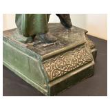 LR - Antique Max Arthur Waagen Attributed Orientalist Spelter Sculpture