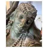 LR - Antique Max Arthur Waagen Attributed Orientalist Spelter Sculpture