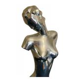 LR - Metal Art Deco Figurine