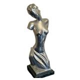 LR - Metal Art Deco Figurine
