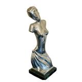 LR - Metal Art Deco Figurine