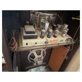 LR - Emerson ER369 Floor Console Radio - Art Deco Cabinet, 1930s Vintage