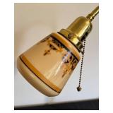 Vintage Art Nouveau Brass Lamp