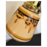 Vintage Art Nouveau Brass Lamp