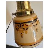 Vintage Art Nouveau Brass Lamp