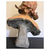 LR - Richard Aurili Antique Art Nouveau Ceramic Bust