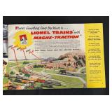 LR - Lionel 1953 Catalog & Accessories Lot - Vintage Train Memorabilia