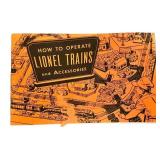 LR - Lionel 1953 Catalog & Accessories Lot - Vintage Train Memorabilia