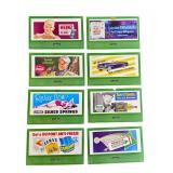 DR - Lionel Billboard Signs - 1950s Vintage Advertising Panels (Lot of 8)