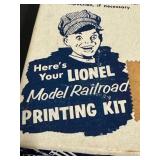 DR - Lionel Model Railroad Printing Kit - Vintage 1950s Track Layout Kit