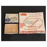 DR - Lionel Model Railroad Printing Kit - Vintage 1950s Track Layout Kit