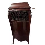BR - Brunswick Sonora Phonograph Cabinet - Includes Records