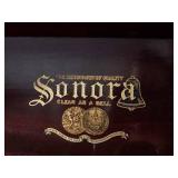 BR - Brunswick Sonora Phonograph Cabinet - Includes Records