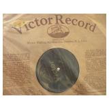 BR - Brunswick Sonora Phonograph Cabinet - Includes Records