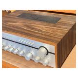 G - Wintec R1030 AM/FM Stereo Receiver - Vintage Wood Cabinet
