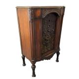 FADA Model 42 Floor Radio Cabinet - 1931, Carved Walnut