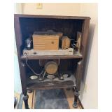 FADA Model 42 Floor Radio Cabinet - 1931, Carved Walnut