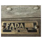 FADA Model 42 Floor Radio Cabinet - 1931, Carved Walnut