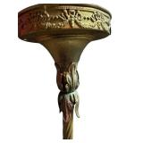 LL - Pair of Vintage Art Nouveau Vintage Metal Floor Lamps