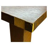 LL - Oak Vintage Pedestal Stand