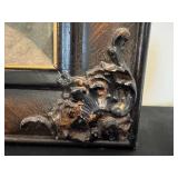 DR - Vintage Portrait Print in Carved Frame