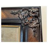 DR - Vintage Portrait Print in Carved Frame