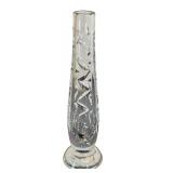 DR - Waterford Zig Zag Bud Vase
