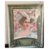 C. Warde Traver Art Nouveau Portrait Prints - 3 Pieces