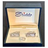 Shields Fifth Avenue Vintage Cufflinks & Tie Pin Set
