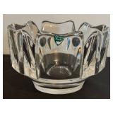 Orrefors Corona Bowl - Clear Glass, Swedish Crystal