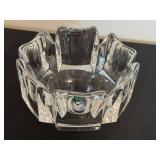 Orrefors Corona Bowl - Clear Glass, Swedish Crystal