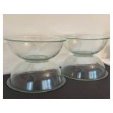 DR - Pyrex 4 Qt Glass Mixing Bowls - Set of 4, Light Wear