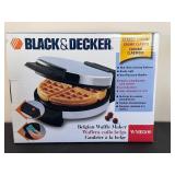 LR - Black & Decker WMB500 Belgian Waffle Maker - New in Package