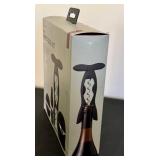 Rabbit 4-Piece Wine Tool Kit with Assorted Glasses, VinOair Aerator & Replacement Spiral