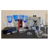 Rabbit 4-Piece Wine Tool Kit with Assorted Glasses, VinOair Aerator & Replacement Spiral