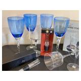 Rabbit 4-Piece Wine Tool Kit with Assorted Glasses, VinOair Aerator & Replacement Spiral