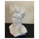 LR - Porcelain Bust of a Woman with Updo
