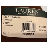 Lauren Ralph Lauren Landon Wool/Silk/Cashmere Sport Coat - 38 Short