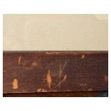 DR - R. Shulgold Charcoal Portrait - Original 1931, Framed 20 x 28 in