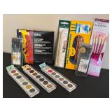BR - Golden Artist Colors 10-Color Fluid Acrylics, Pitt Artist Pens, Drawing Pencil Kit