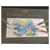 BR - Faber-Castell Albrecht Dürer 36-Color Watercolor Pencils Tin- New