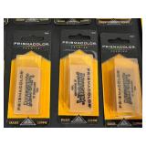 BR - Prismacolor Premier Erasers - Plastic Eraser, Kneaded Rubber & Artgum Blocks (Assorted Pack)
