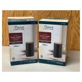 LL - Patriot Lighting Asher Accent Uplight 7-1/4 in Tall - Black Finish (2-Pack)