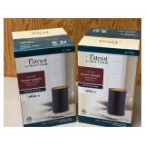 LL - Patriot Lighting Asher Accent Uplight 7-1/4 in Tall - Black Finish (2-Pack)