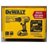 LL - DeWalt DCD771C2 20V MAX Compact Drill/Driver Kit With Battery & Charger