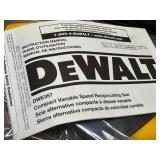 LL - DEWALT DWE357 Compact Variable-Speed Reciprocating Saw - New