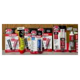 LL - J-B Weld WaterWeld ClearWeld 3x JB Weld Liquid Nails StrongStik (Lot of 7)